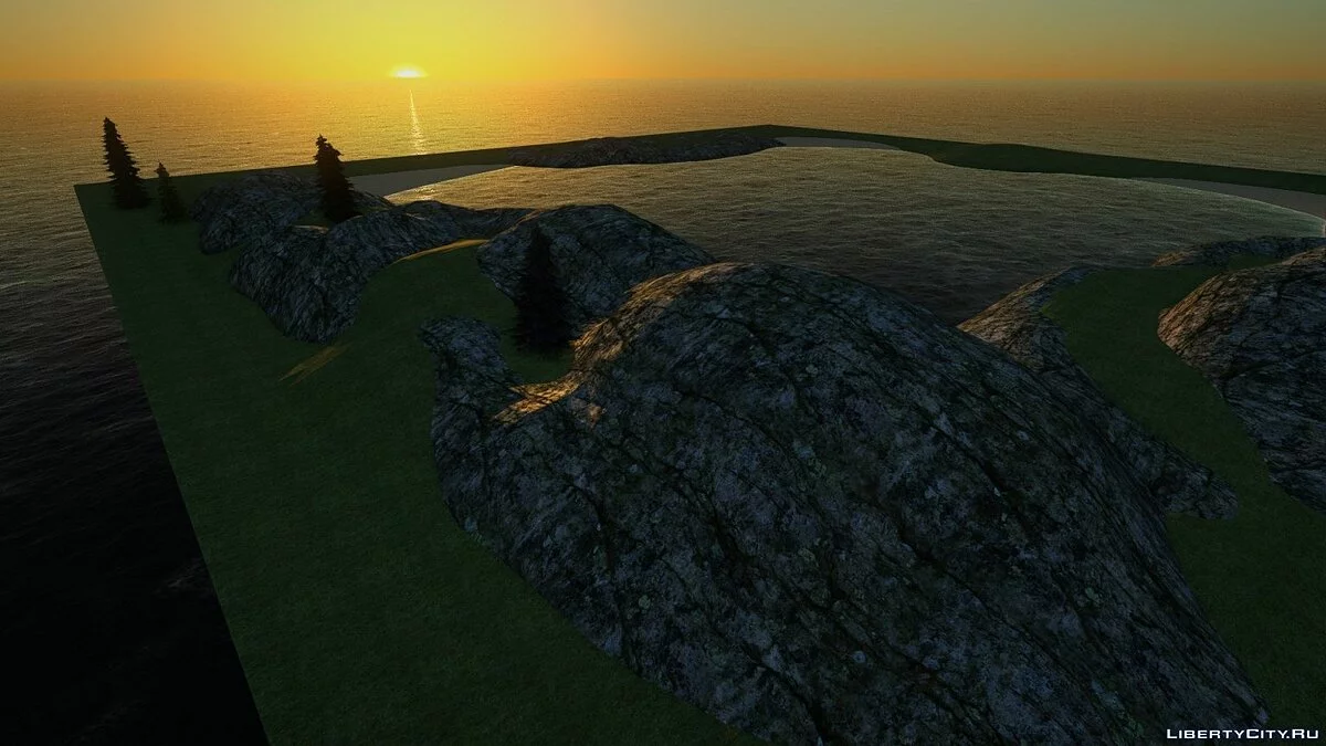 New Object for Map Creation "Lake 1" / GTA San Andreas