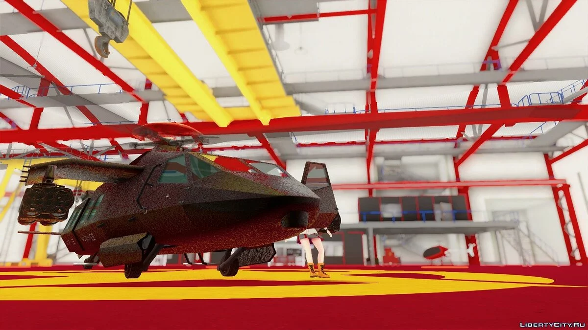 GTA Online Smuggler's Run Hangar / GTA San Andreas