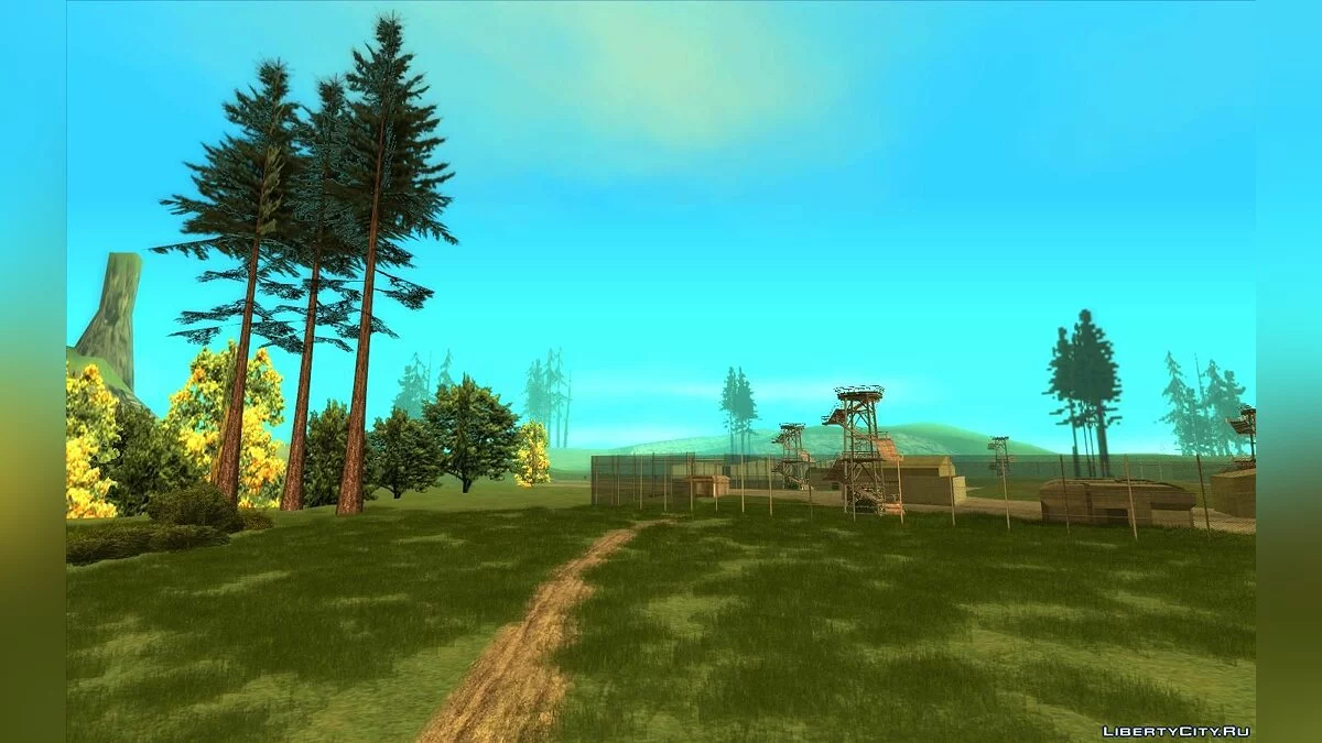 Зелена пустеля + ліс (Оновлення від 20.08.2021) / GTA San Andreas