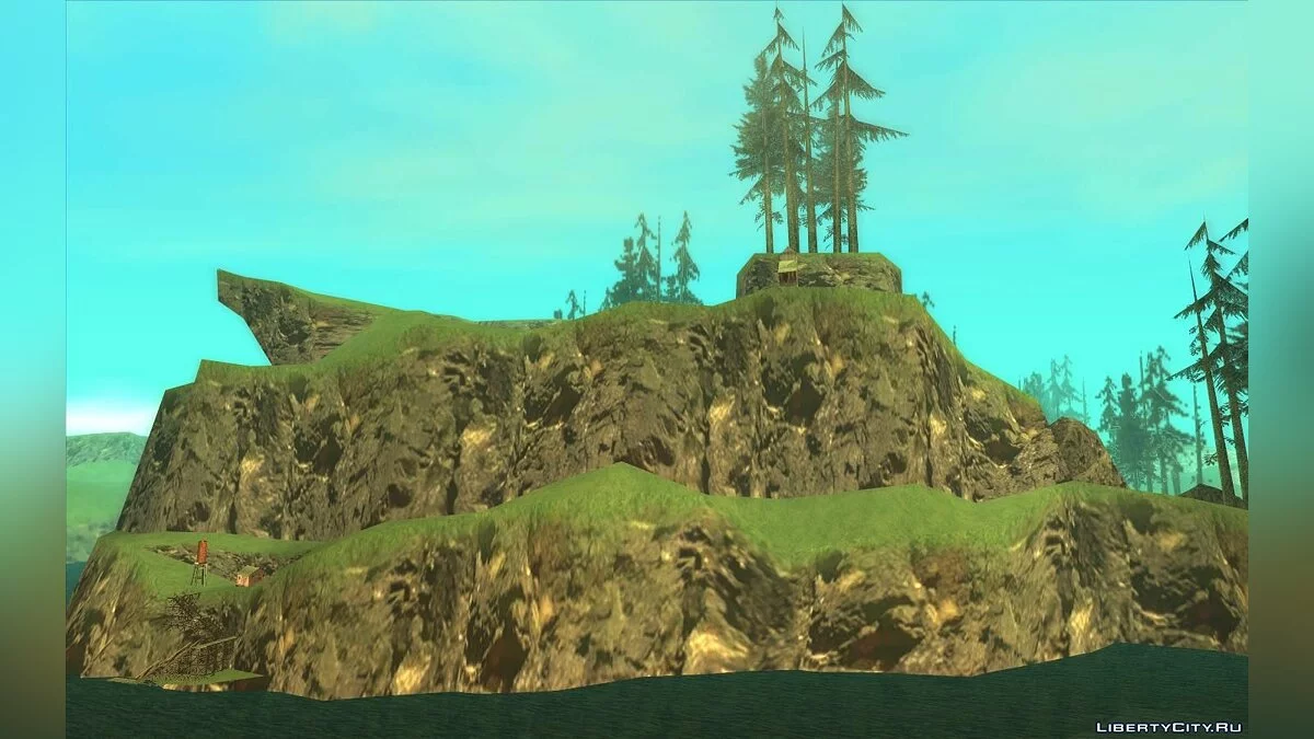 Зелена пустеля + ліс (Оновлення від 20.08.2021) / GTA San Andreas