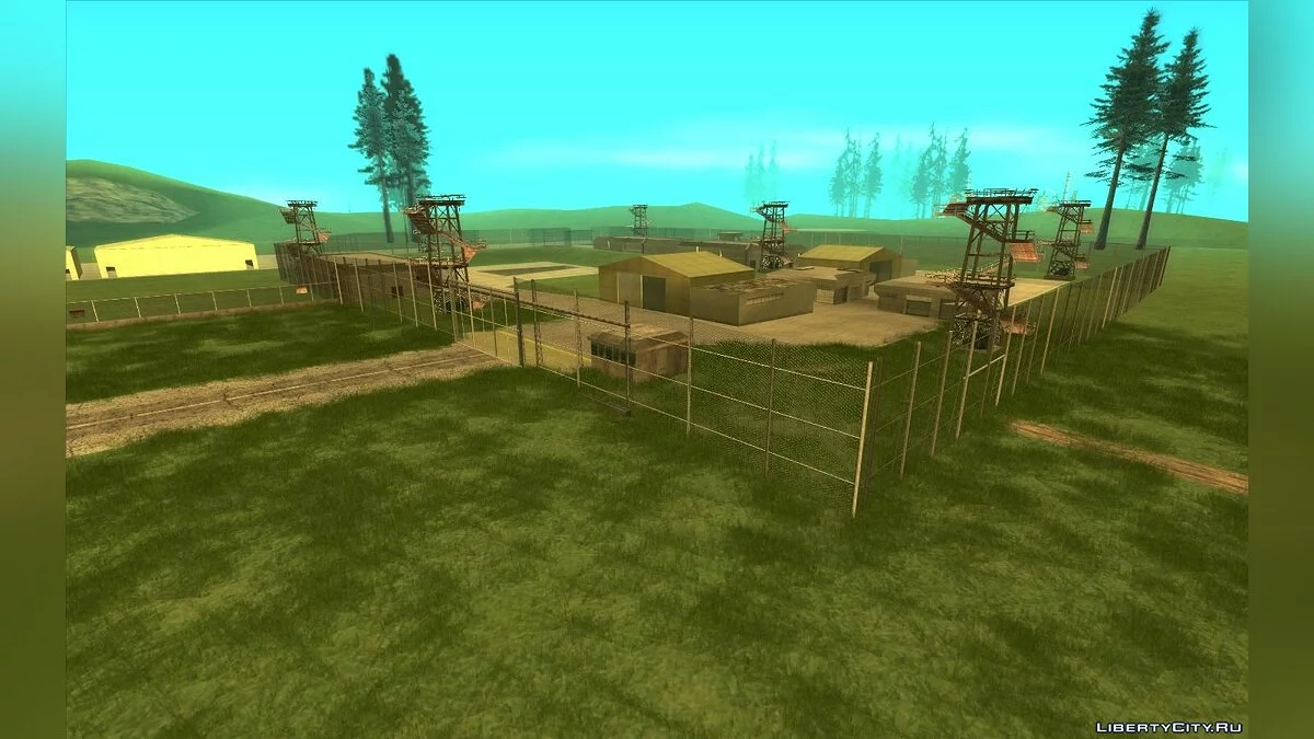 Зелена пустеля + ліс (Оновлення від 20.08.2021) / GTA San Andreas