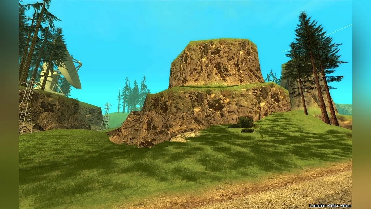 Зелена пустеля + ліс (Оновлення від 20.08.2021) / GTA San Andreas