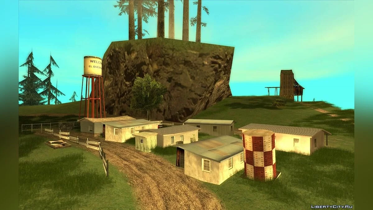 Зелена пустеля + ліс (Оновлення від 20.08.2021) / GTA San Andreas