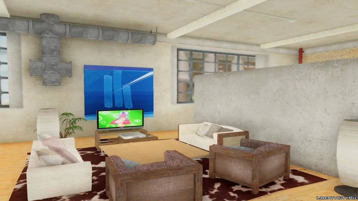 Апартаменти Ніко з GTA 4 [Середній парк Схід] / GTA San Andreas