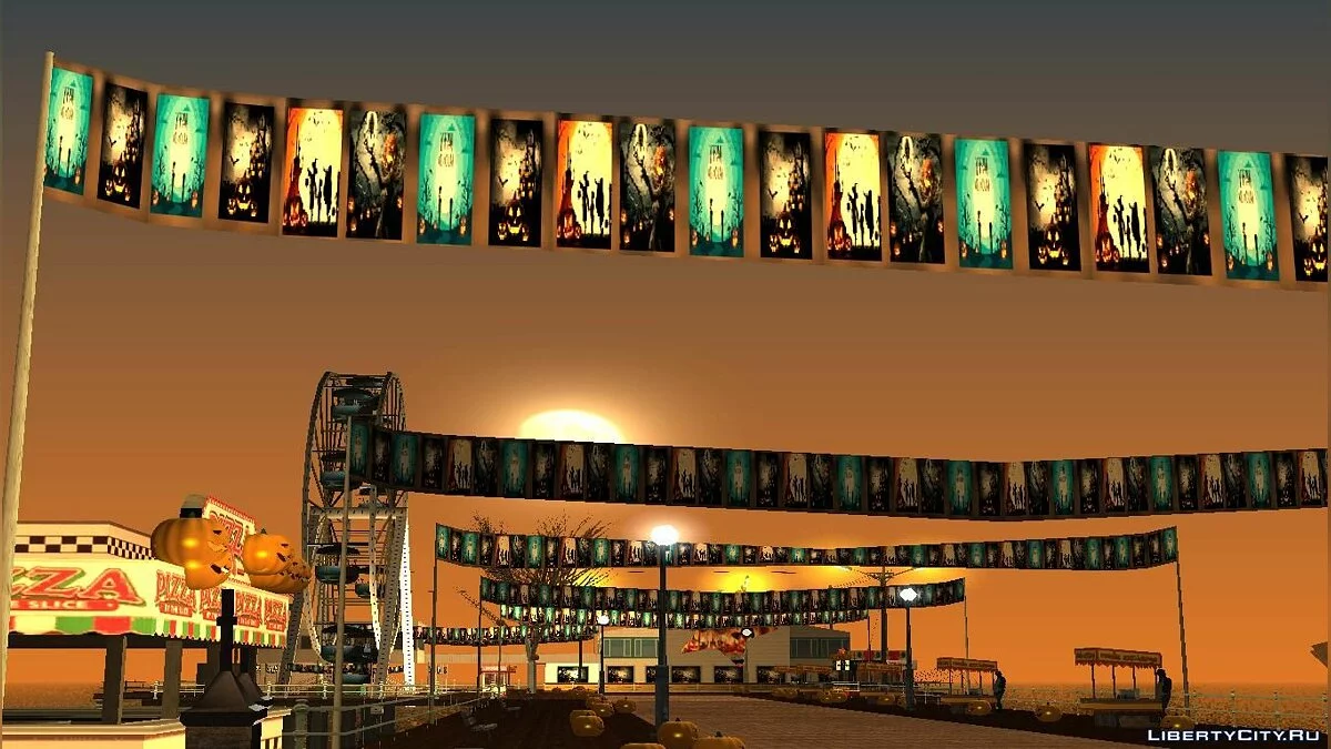 Santa Maria in Halloween Style / GTA San Andreas