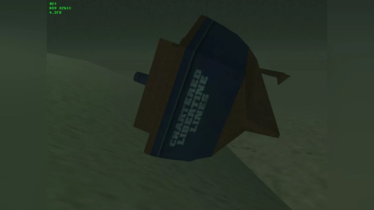 Schiffbruch (wie in GTA VC) / GTA San Andreas