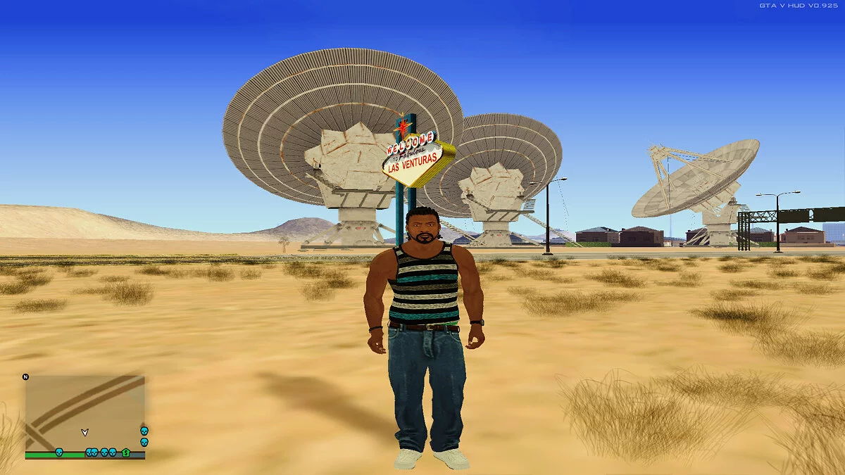 Antenas de satélite de GTA 5 / GTA San Andreas