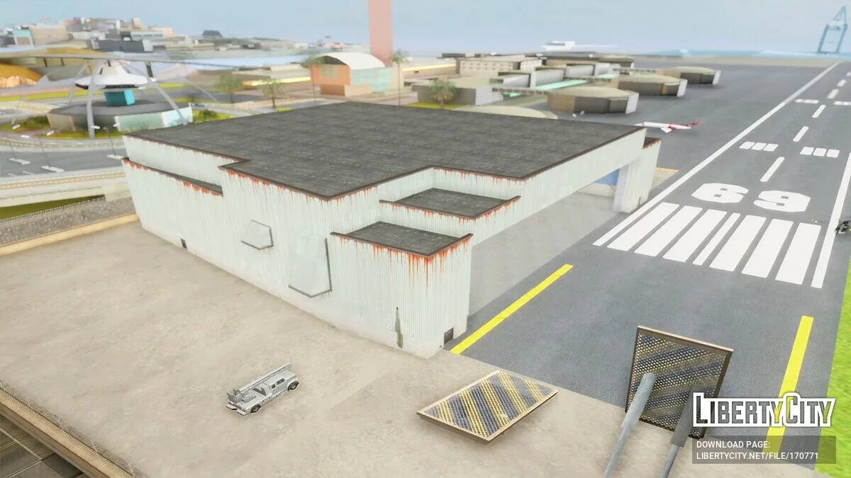 Hangar dari GTA 5 / GTA San Andreas