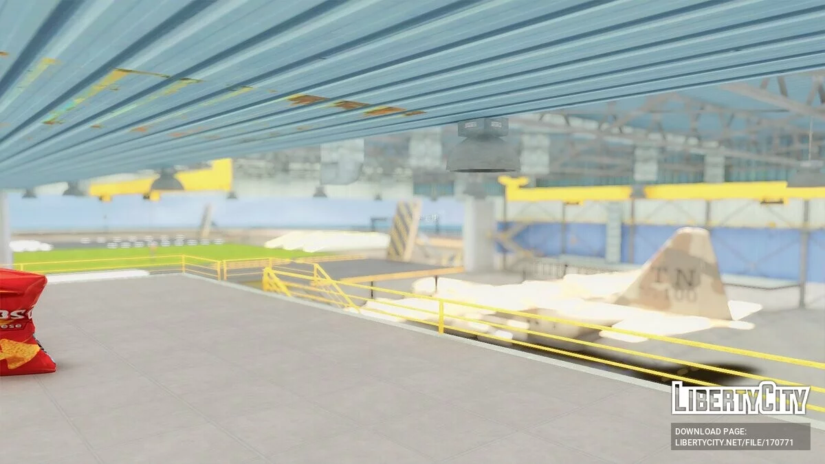 Hangar dari GTA 5 / GTA San Andreas
