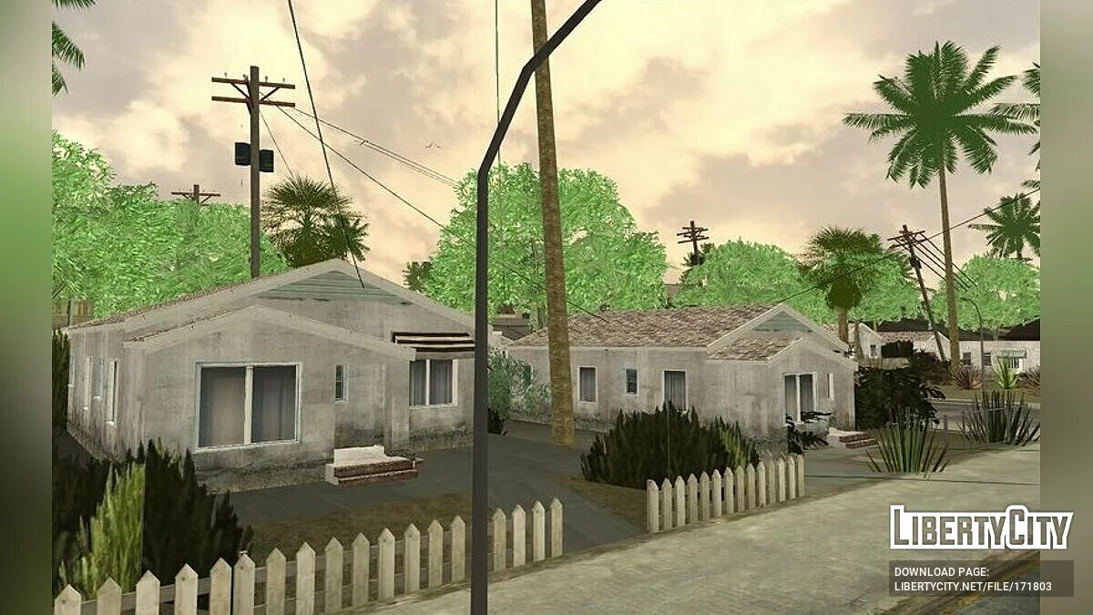 Houses from GTA 5 / GTA San Andreas