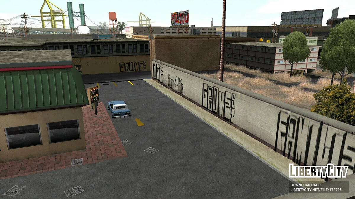 Cluckin` Bell - wiederhergestelltes Menü / GTA San Andreas