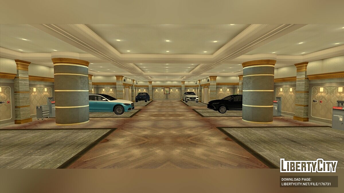 Download Auto studio interior for GTA San Andreas