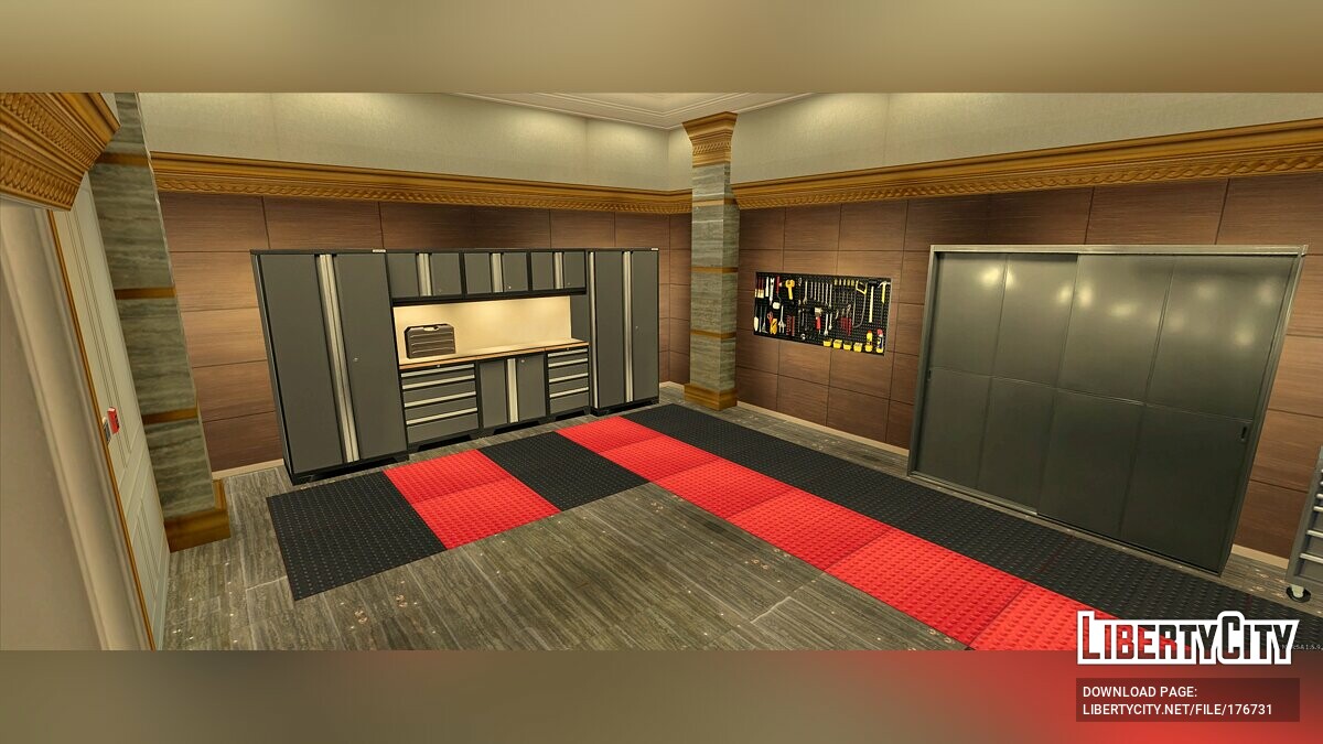 Download Auto studio interior for GTA San Andreas