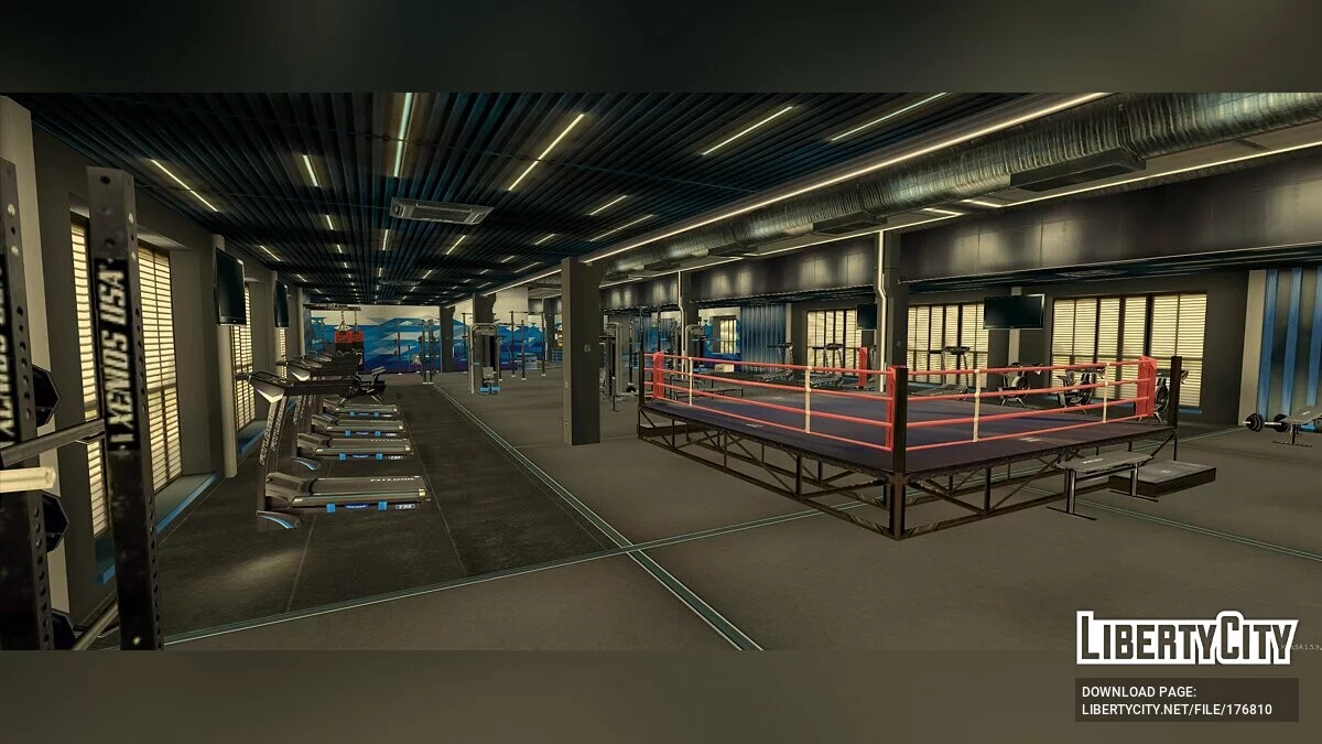 Intérieur de salle de sport / GTA San Andreas