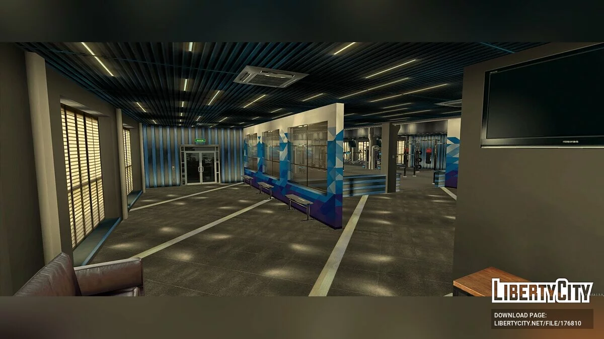Intérieur de salle de sport / GTA San Andreas