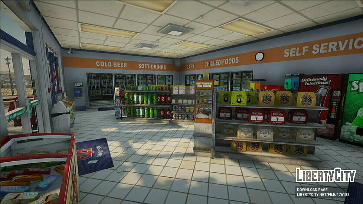 Shop 24/7 from GTA 5 / GTA San Andreas