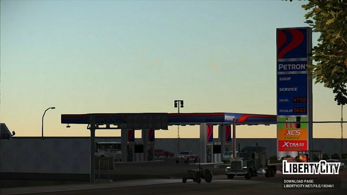 Petron Tankstelle / GTA San Andreas