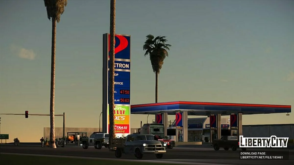 Petron Tankstelle / GTA San Andreas