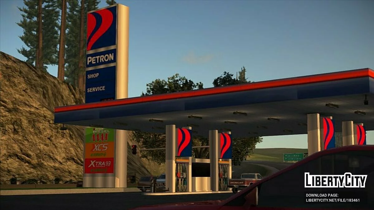 Petron Tankstelle / GTA San Andreas