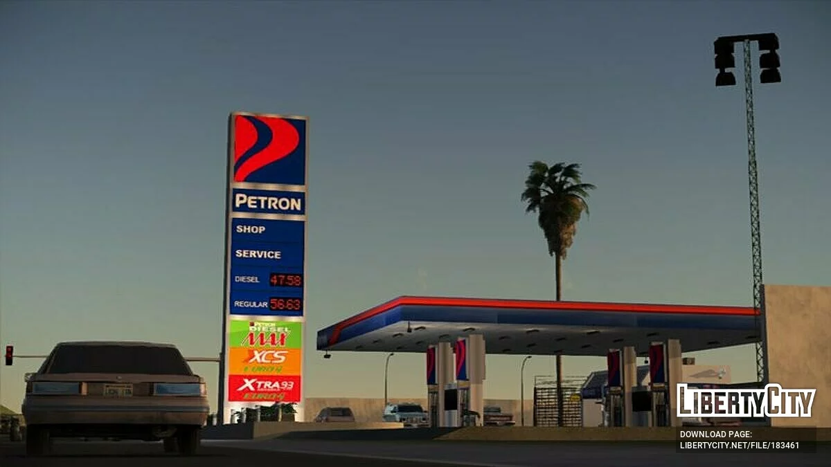 Petron Tankstelle / GTA San Andreas