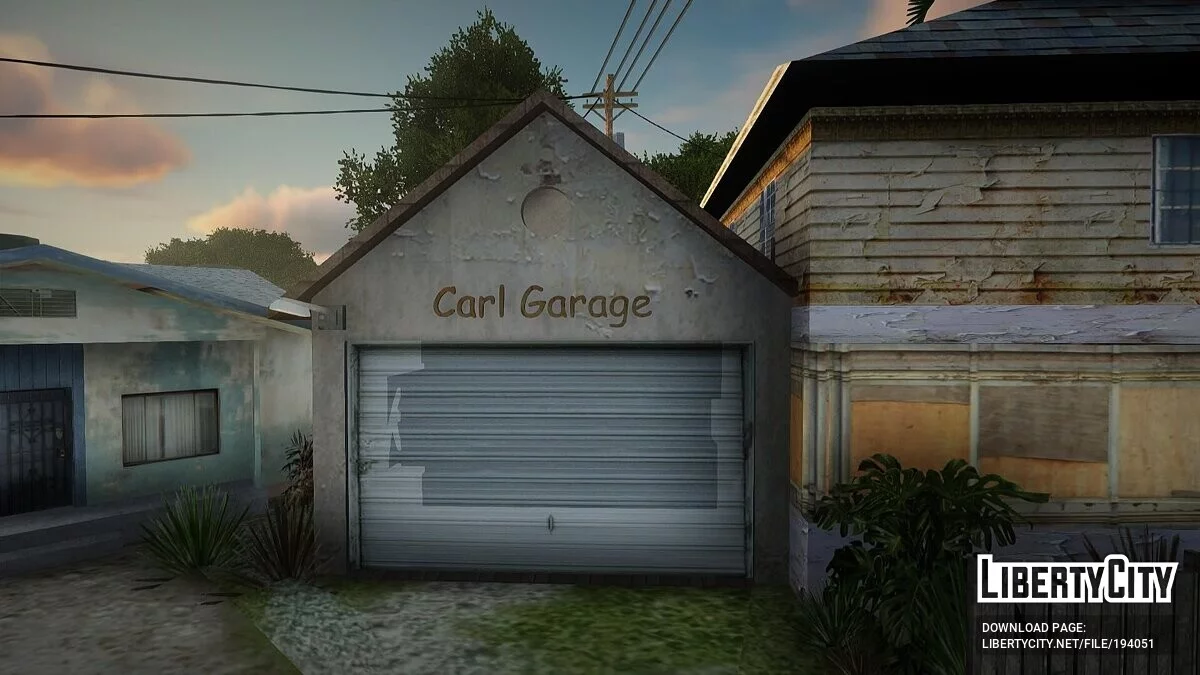 Nouveau garage de Carl à Ganton / GTA San Andreas