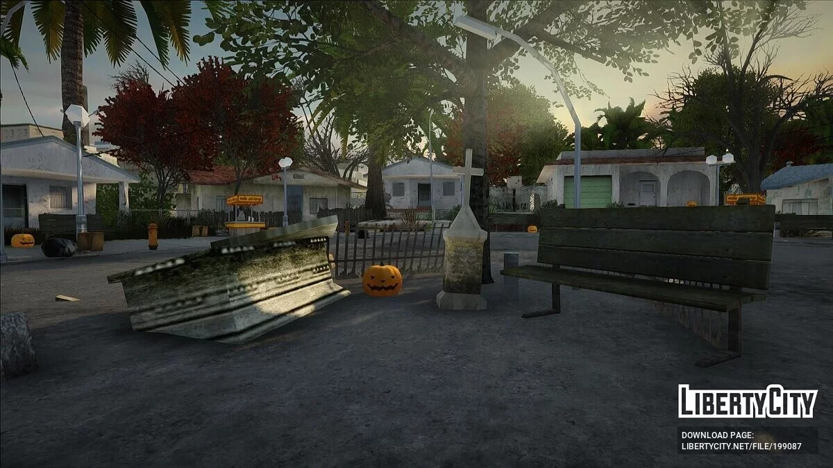 Halloween di Grove Street / GTA San Andreas