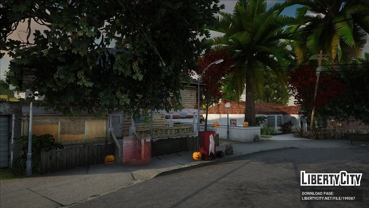 Halloween di Grove Street / GTA San Andreas
