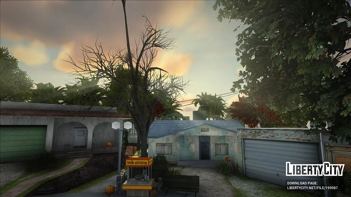 Halloween di Grove Street / GTA San Andreas
