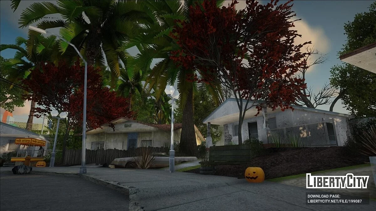 Halloween di Grove Street / GTA San Andreas