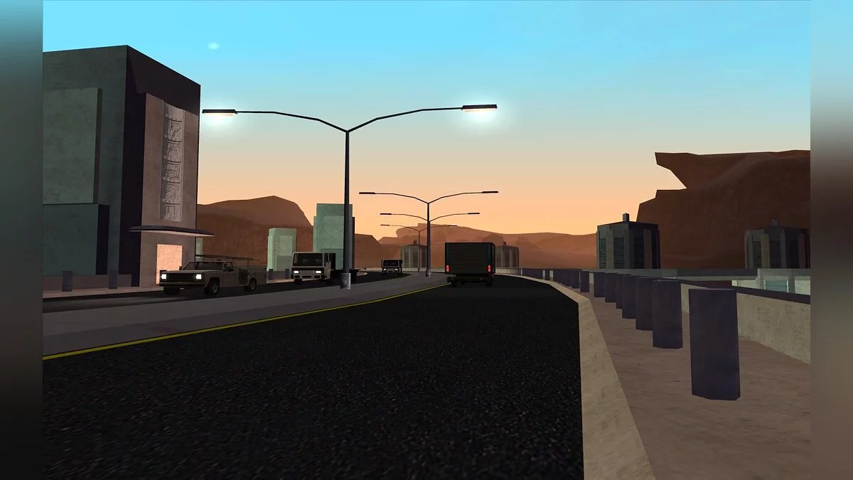 Nova Barragem no Deserto / GTA San Andreas
