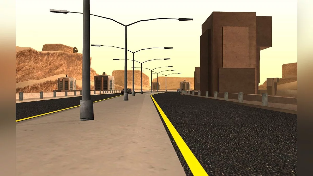 Nova Barragem no Deserto / GTA San Andreas
