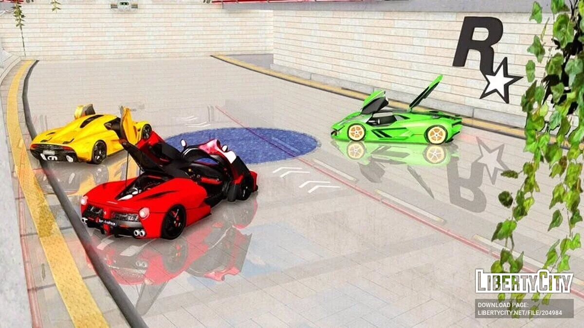 Exposition du Asphalt 8 / GTA San Andreas