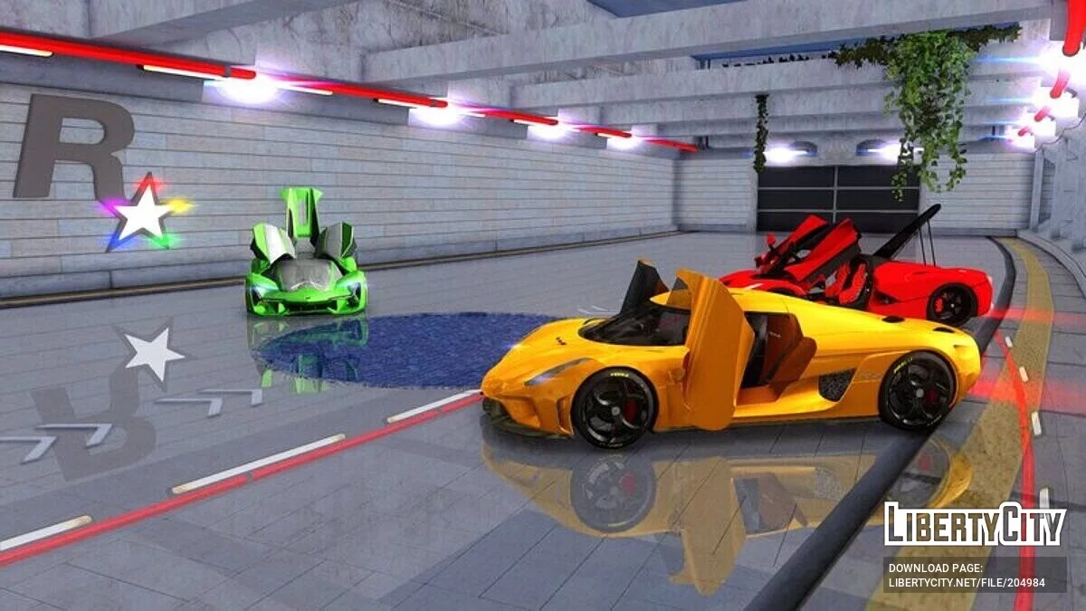 Exposition du Asphalt 8 / GTA San Andreas