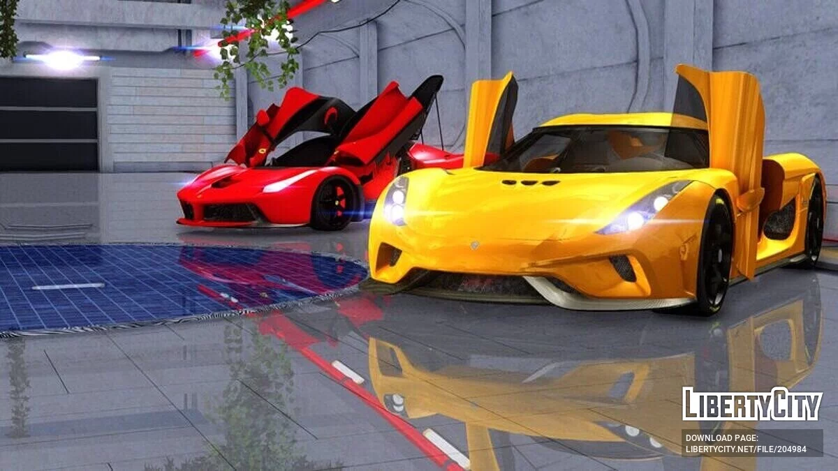Exposition du Asphalt 8 / GTA San Andreas