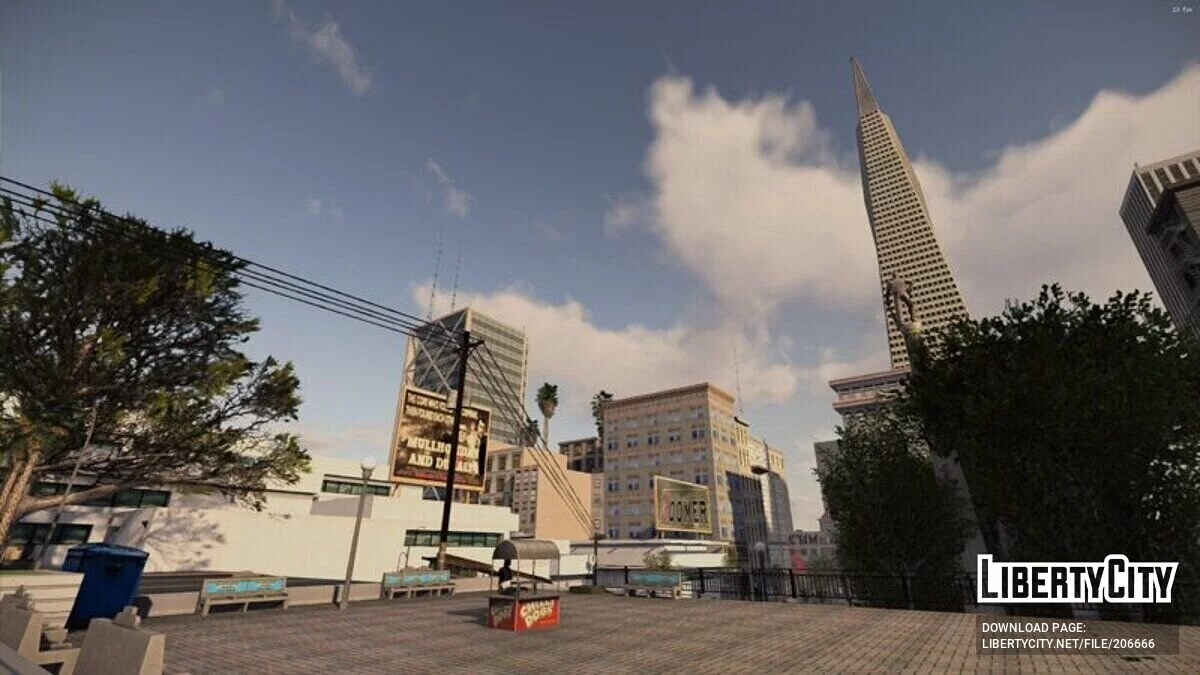 Muita vegetação nova / GTA San Andreas