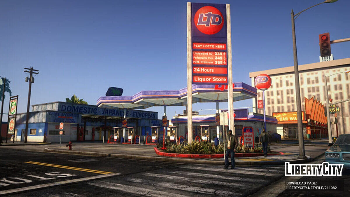 Idlewood Retexture (GTA 5 Stil) / GTA San Andreas