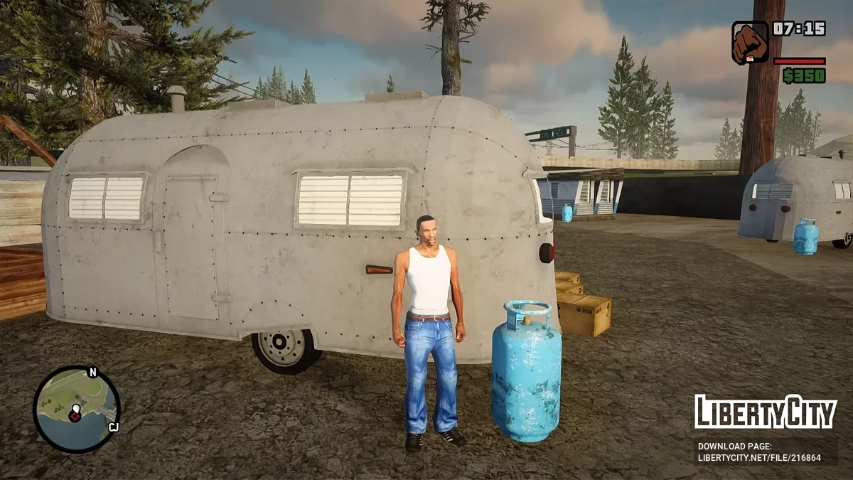 Gas Cylinder HD / GTA San Andreas