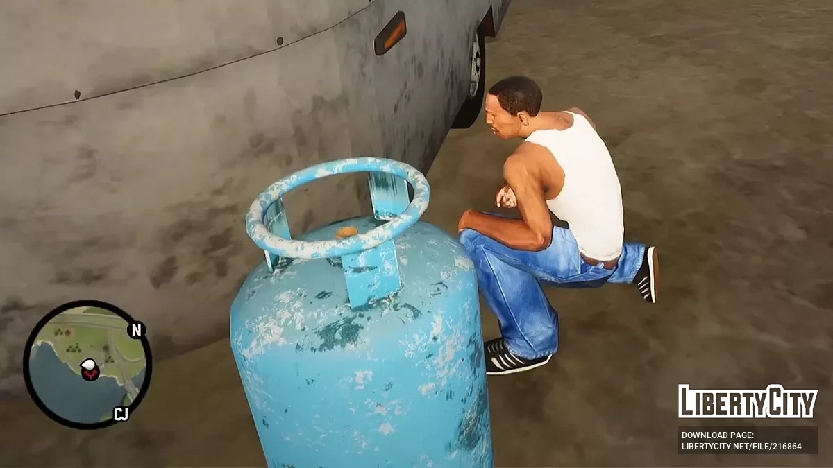 Gas Cylinder HD / GTA San Andreas