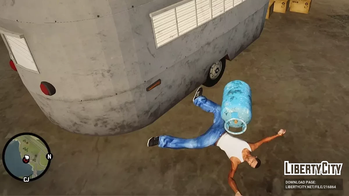 Gas Cylinder HD / GTA San Andreas