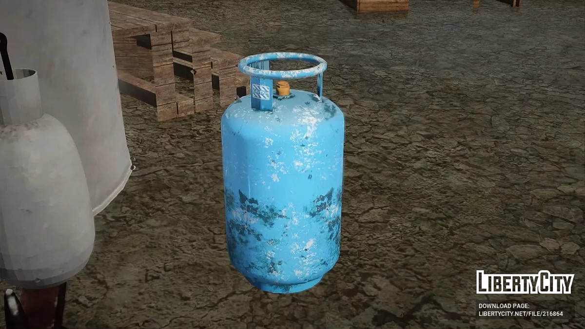 Gas Cylinder HD / GTA San Andreas
