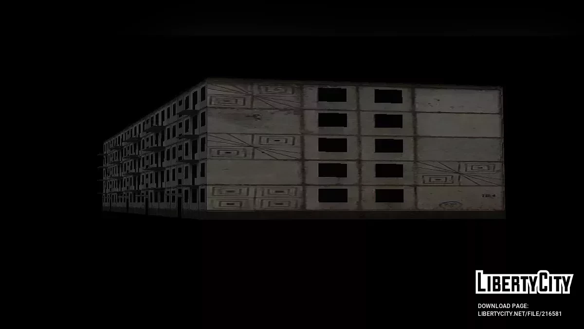 Terkedilmiş Beş Katlı Bina / GTA San Andreas
