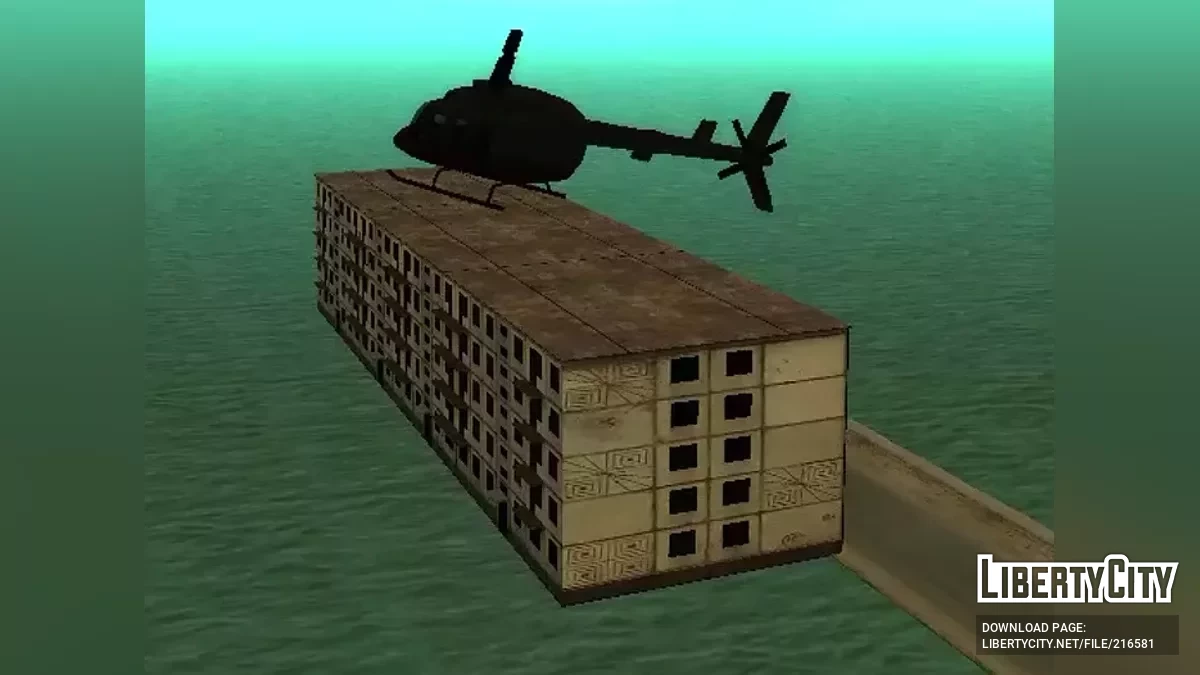 Terkedilmiş Beş Katlı Bina / GTA San Andreas