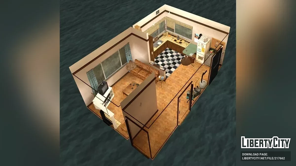 Reiniger-Apartment aus GTA 5 / GTA San Andreas