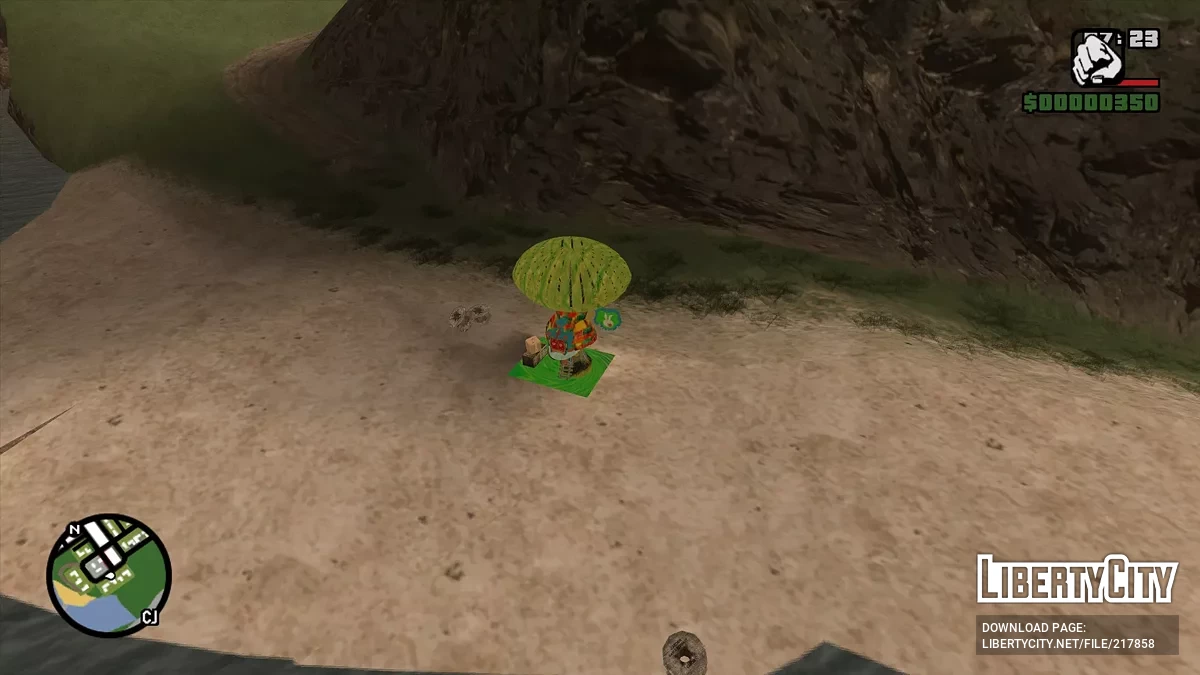La maison de Porcinet de Winnie l'ourson / GTA San Andreas