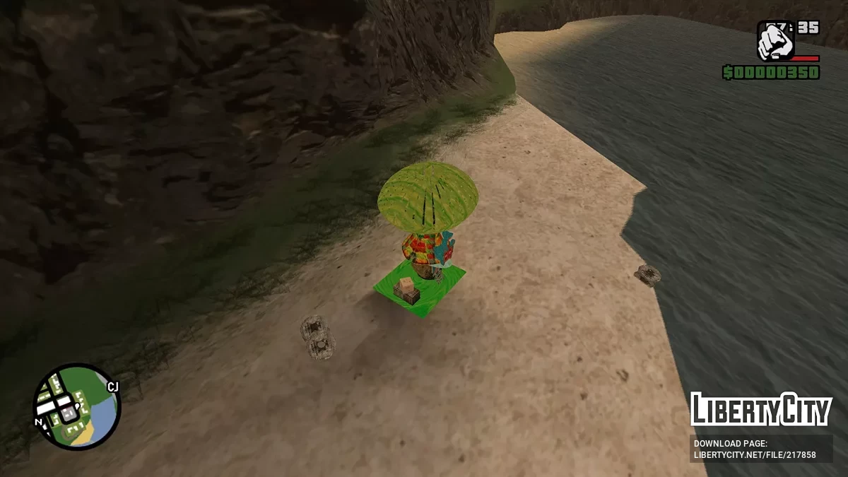 La maison de Porcinet de Winnie l'ourson / GTA San Andreas