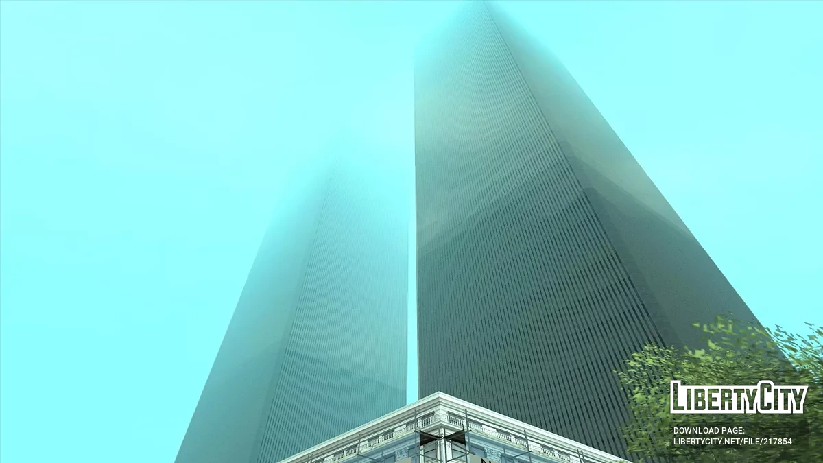 Two shopping malls in San Fierro / GTA San Andreas