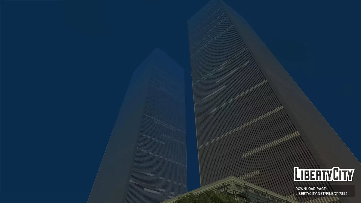 Two shopping malls in San Fierro / GTA San Andreas