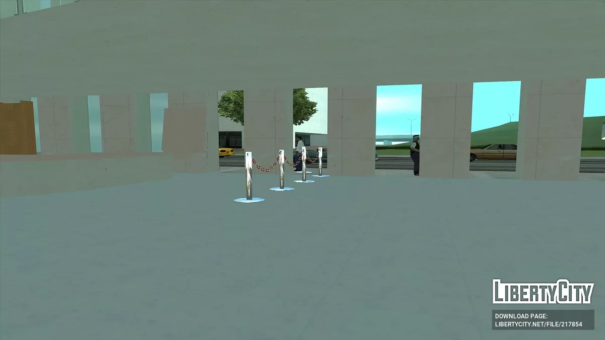 Two shopping malls in San Fierro / GTA San Andreas