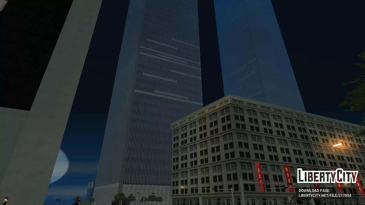 Two shopping malls in San Fierro / GTA San Andreas