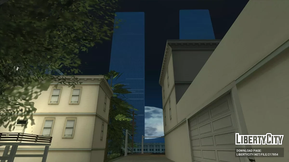 Two shopping malls in San Fierro / GTA San Andreas